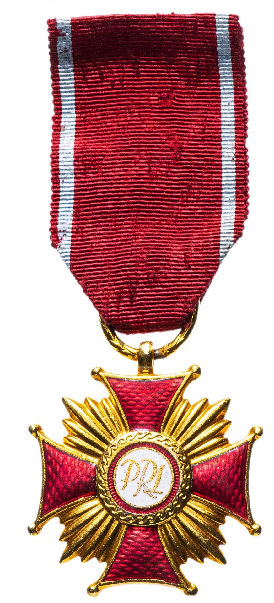 Знак отличия золотой «Крест Заслуги» 1 степени Польша