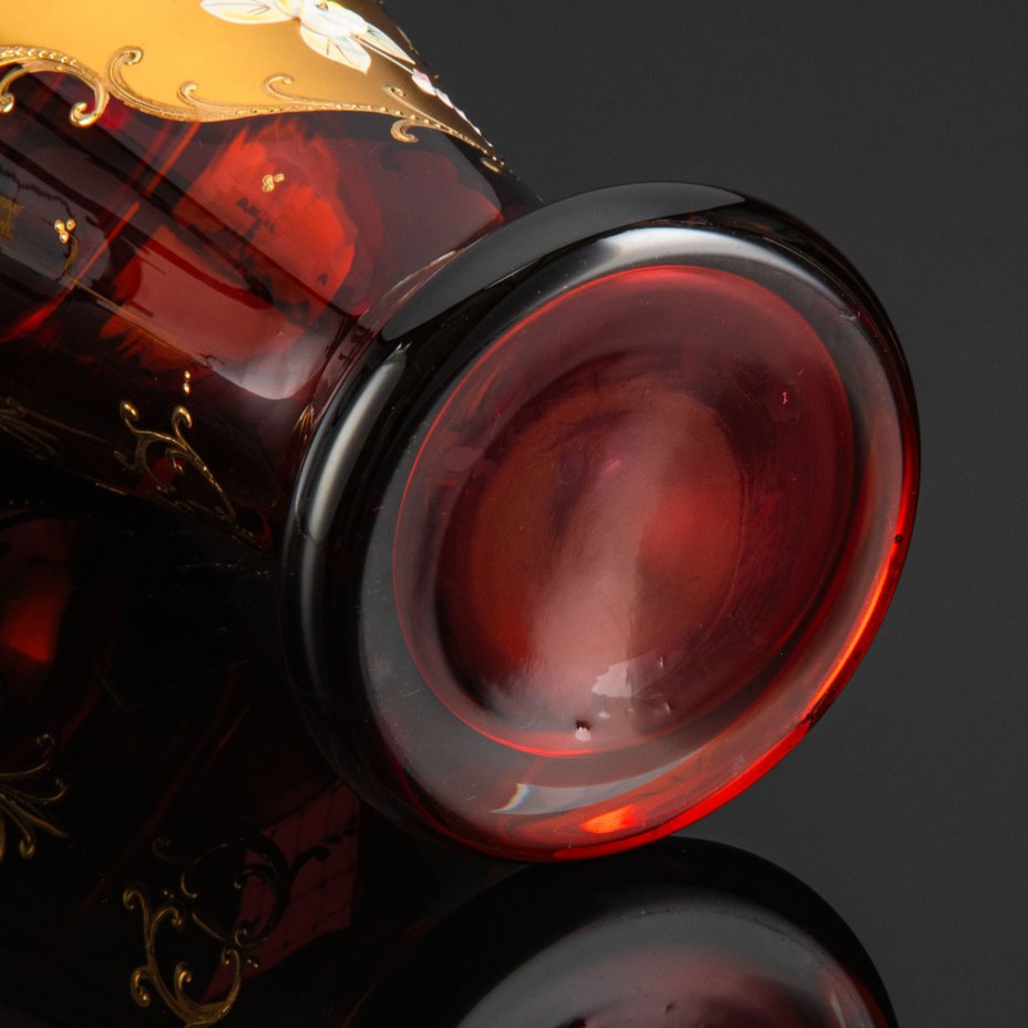 Кувшин с цветочным декором, Bohemia Crystal (Bohemia Glass)