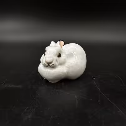 Статуэтка "Кролик", Ленинградский фарфоровый завод (ЛФЗ)