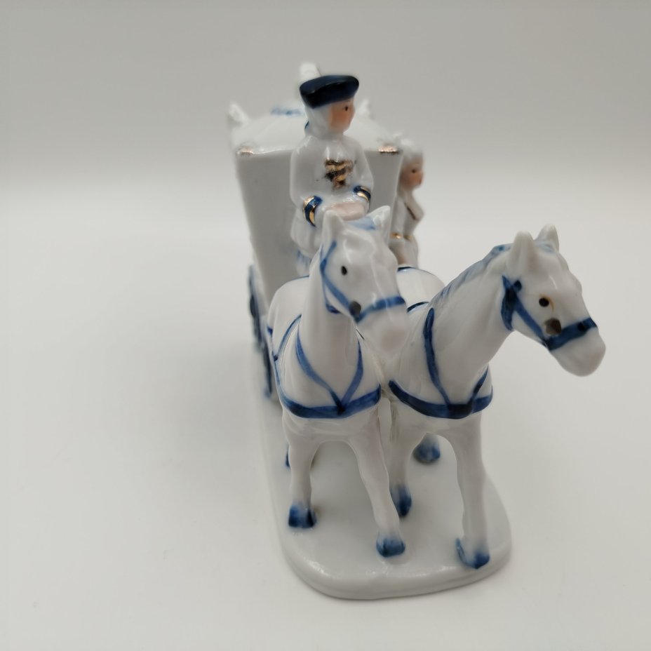 Статуэтка "Экипаж" ("Карета"), фарфор, роспись, Европа, 2000-2015 гг.