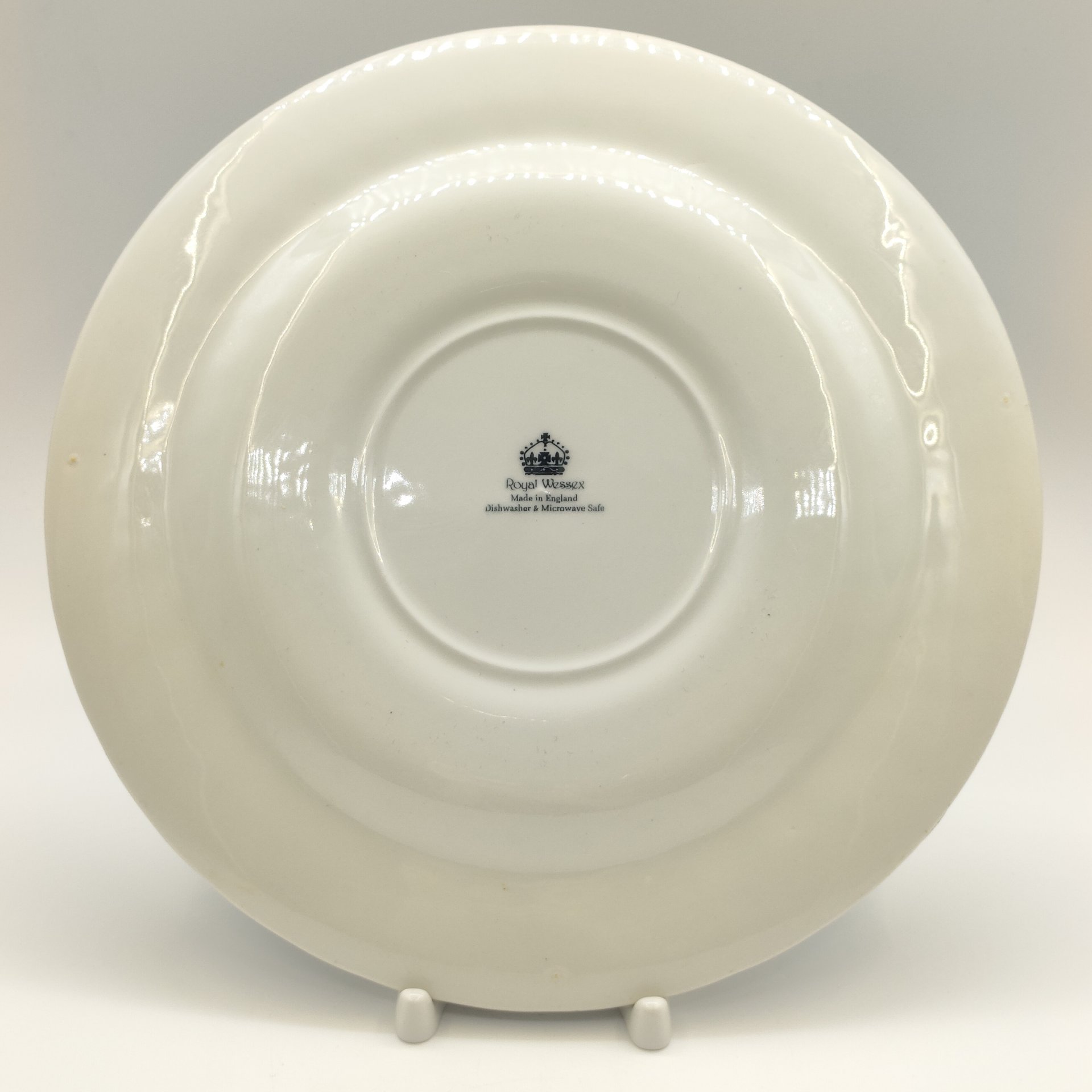 Тарелка обеденная с изображением сельского пейзажа, фаянс, деколь, Royal Wessex, Великобритания, 1980-2000 гг.