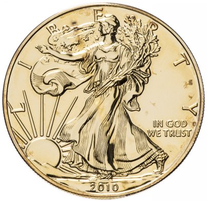 1 доллар 2010 США "Шагающая свобода"