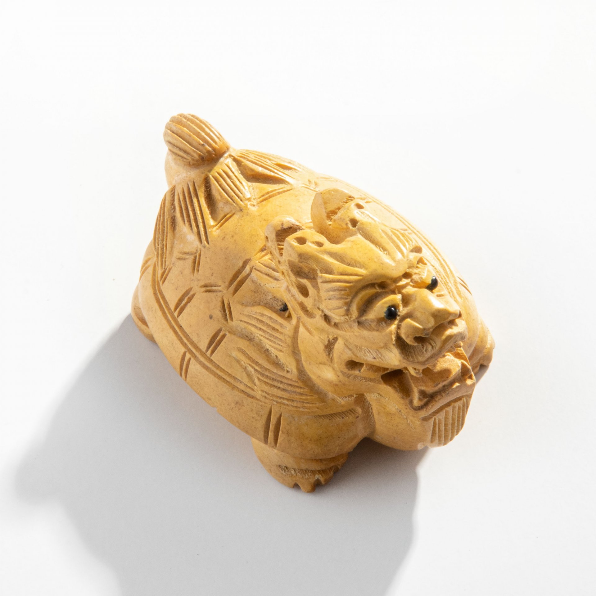 Нэцкэ "Драконочерепаха", самшит, резьба, Япония, 1980-1990 гг.