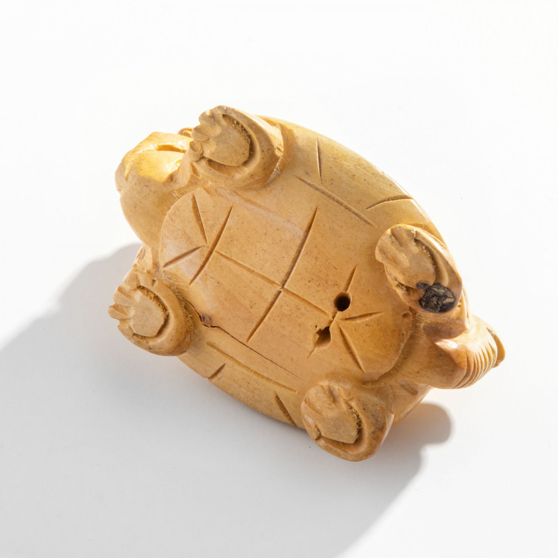 Нэцкэ "Драконочерепаха", самшит, резьба, Япония, 1980-1990 гг.