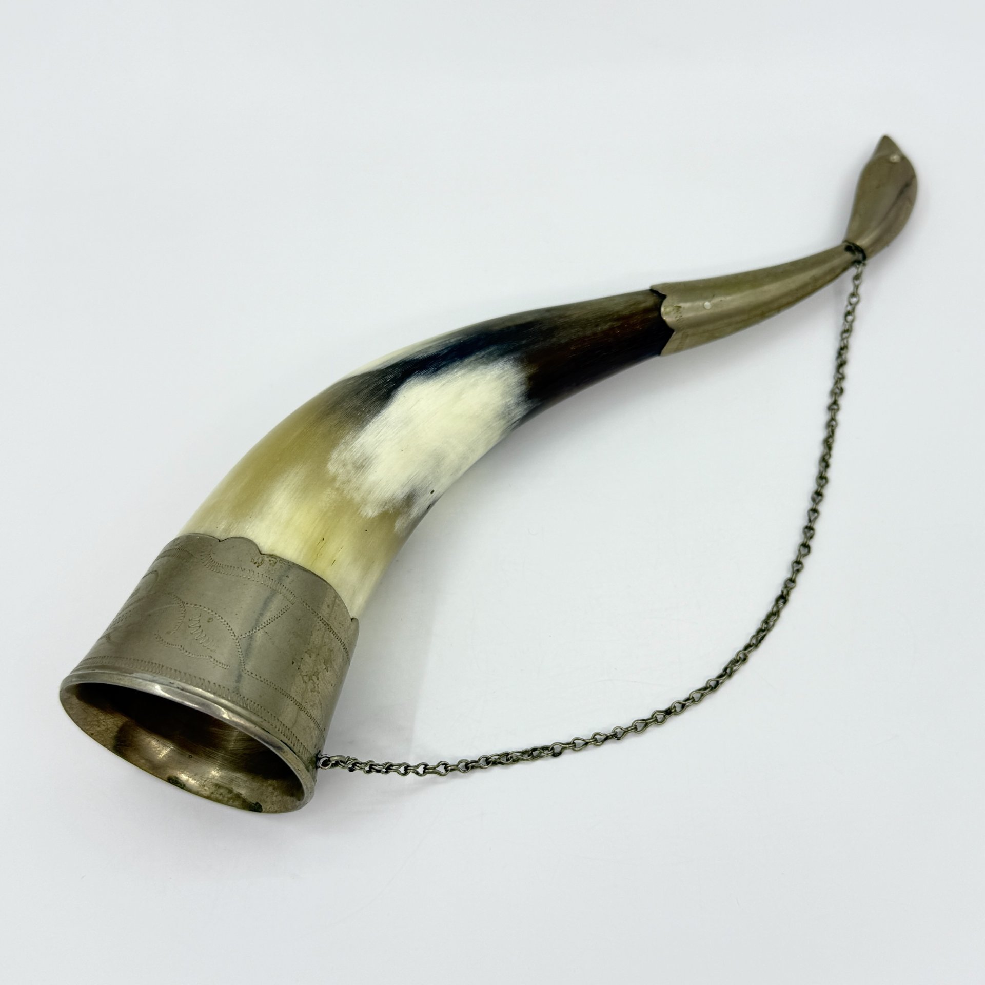 Рог изобилия (кубок для вина), металл, рог, СССР, 1970-1990 гг.