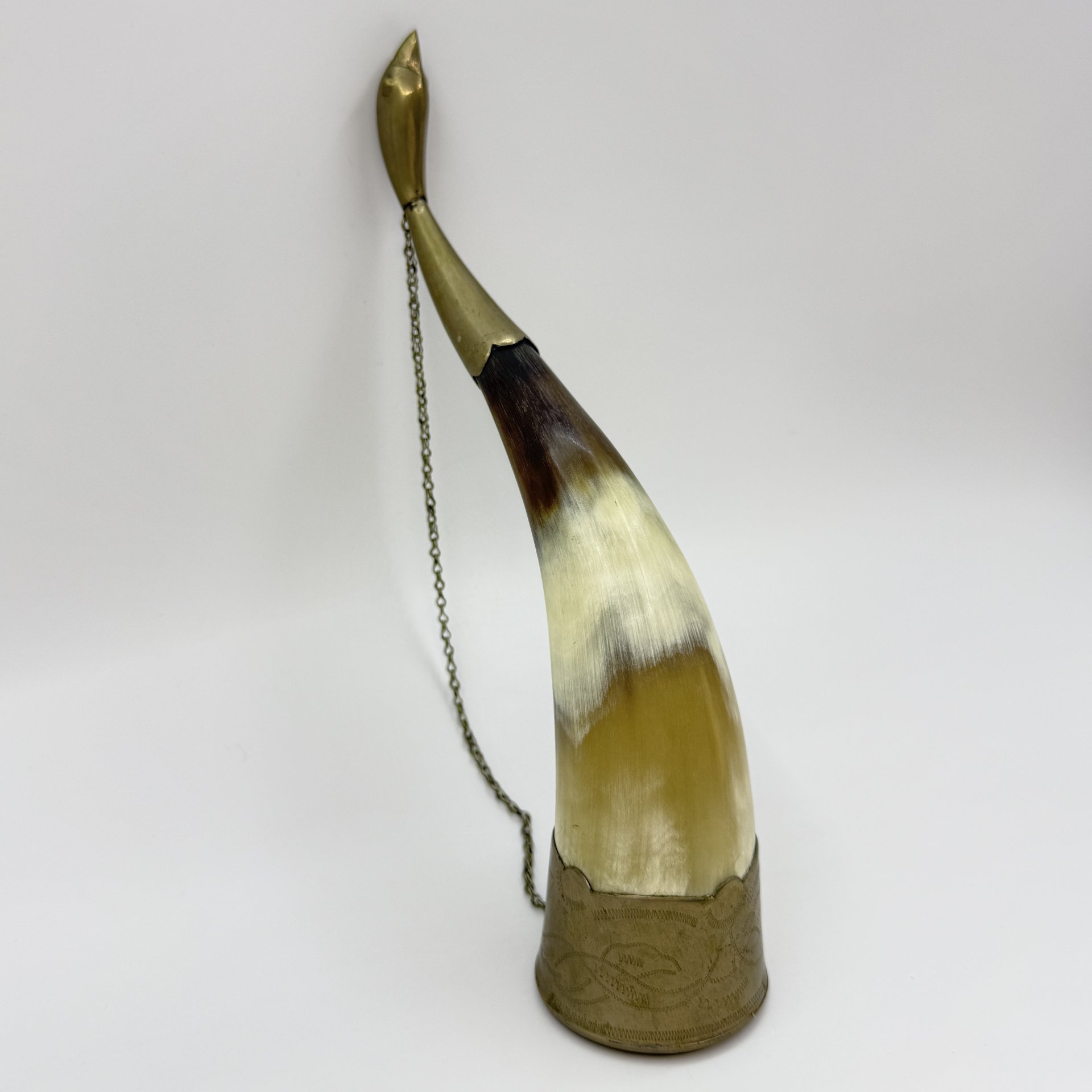 Рог изобилия (кубок для вина), металл, рог, СССР, 1970-1990 гг.