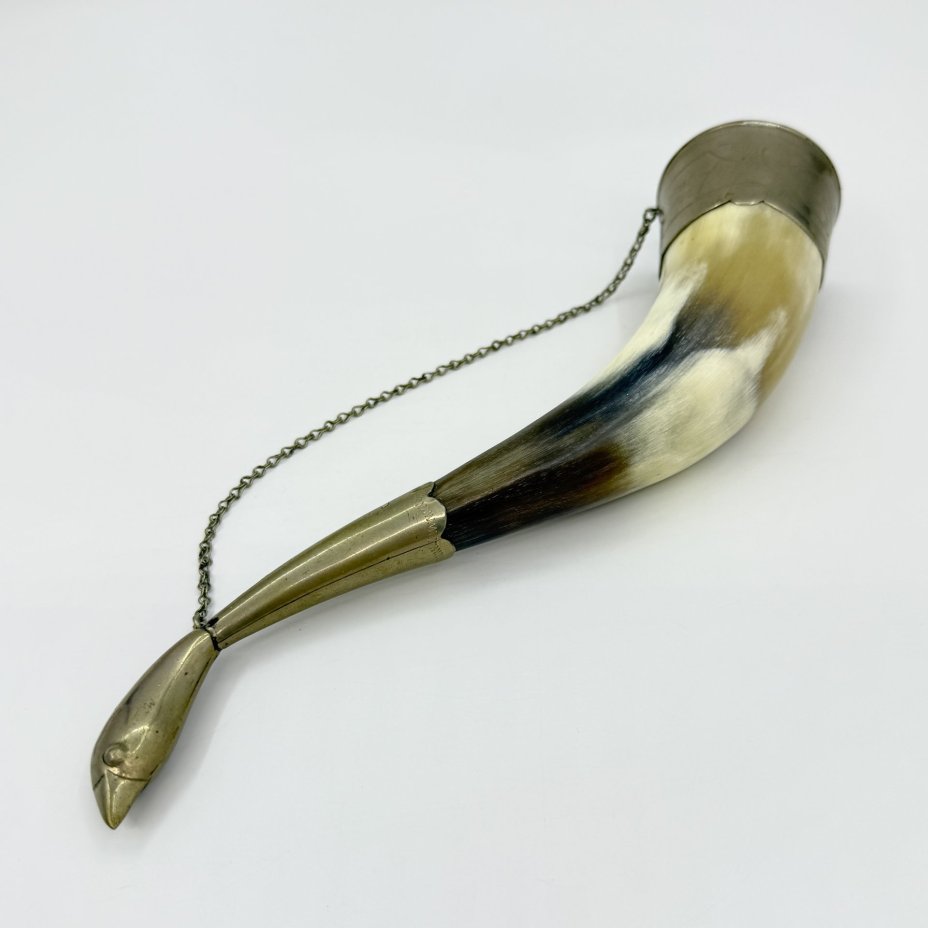 Рог изобилия (кубок для вина), металл, рог, СССР, 1970-1990 гг.