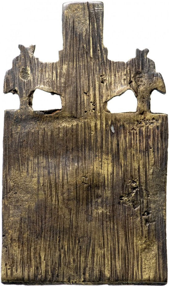 Икона «Святитель Николай Чудотворец», бронза, Российская Империя, 1850-1890 гг.