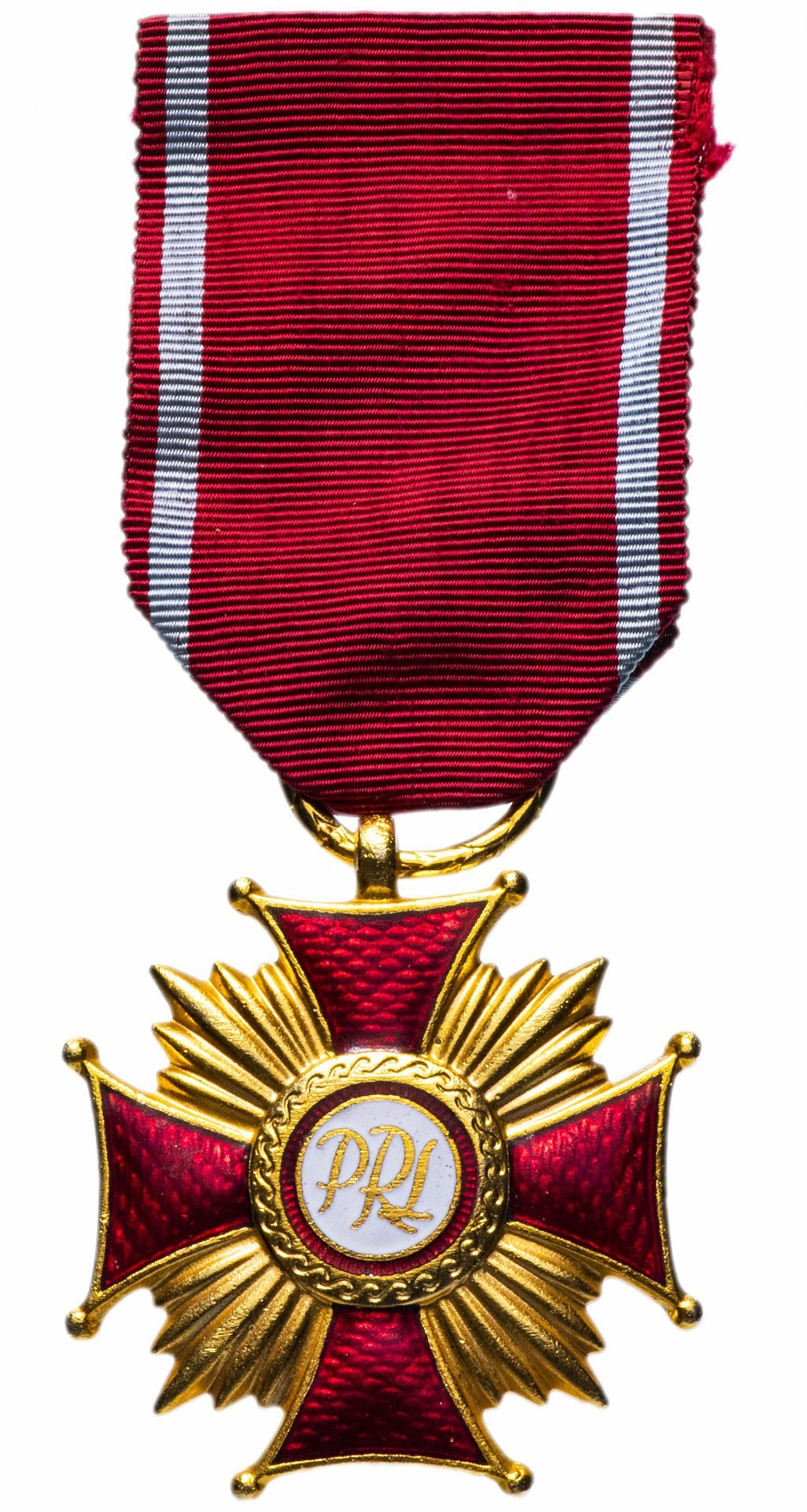 Знак отличия золотой «Крест Заслуги» 1 степени Польша