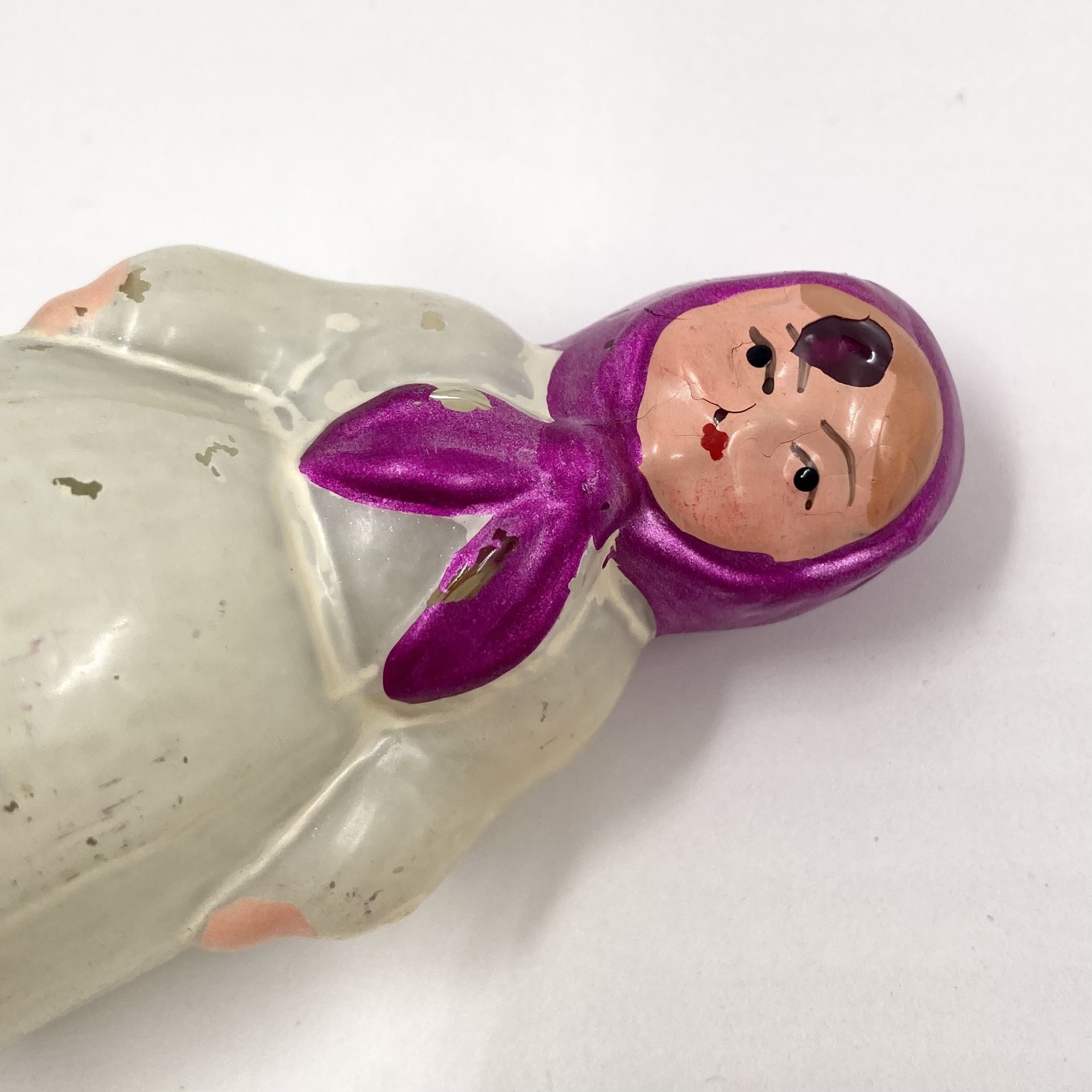 Ёлочная игрушка ""Дружба". Русская", стекло, краска, металл