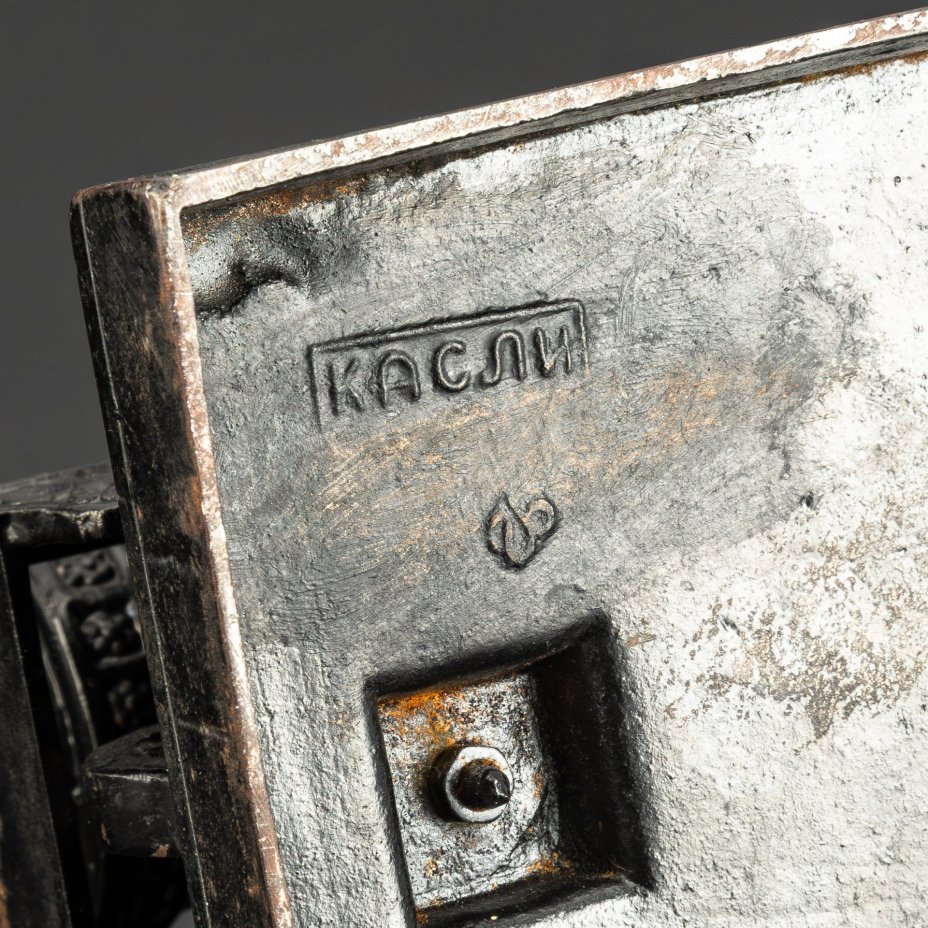 Скульптура "Царь-Пушка", автор модели Крейтан В.П., чугун, литье, крашение, Каслинский чугунолитейный завод (Касли), СССР, 1970-1980 гг.