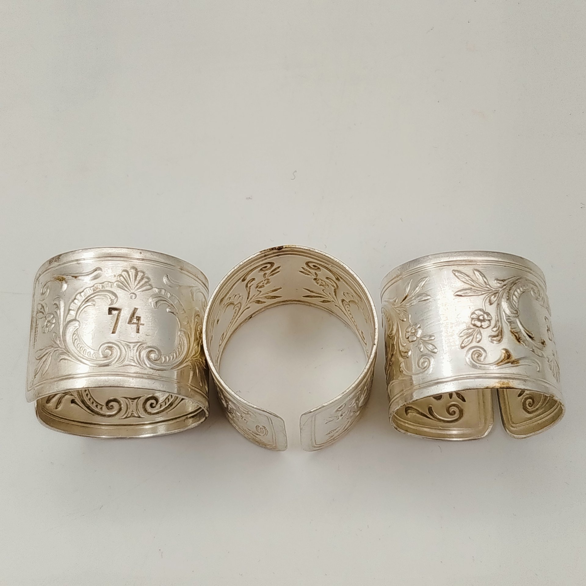 Набор колец для салфеток на 6 персон