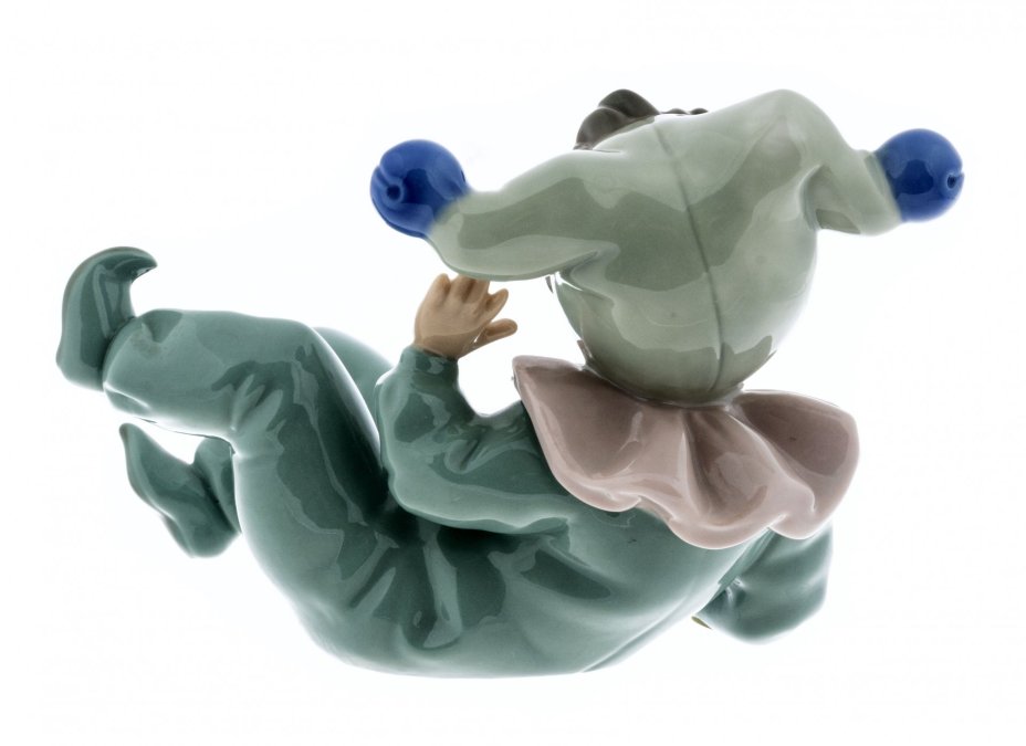 Фарфоровая статуэтка «Маленький Клоун - Jangles», фарфор, роспись, мануфактура "NAO porcelain", Испания, 1980-2000 гг., NAO Porcelain