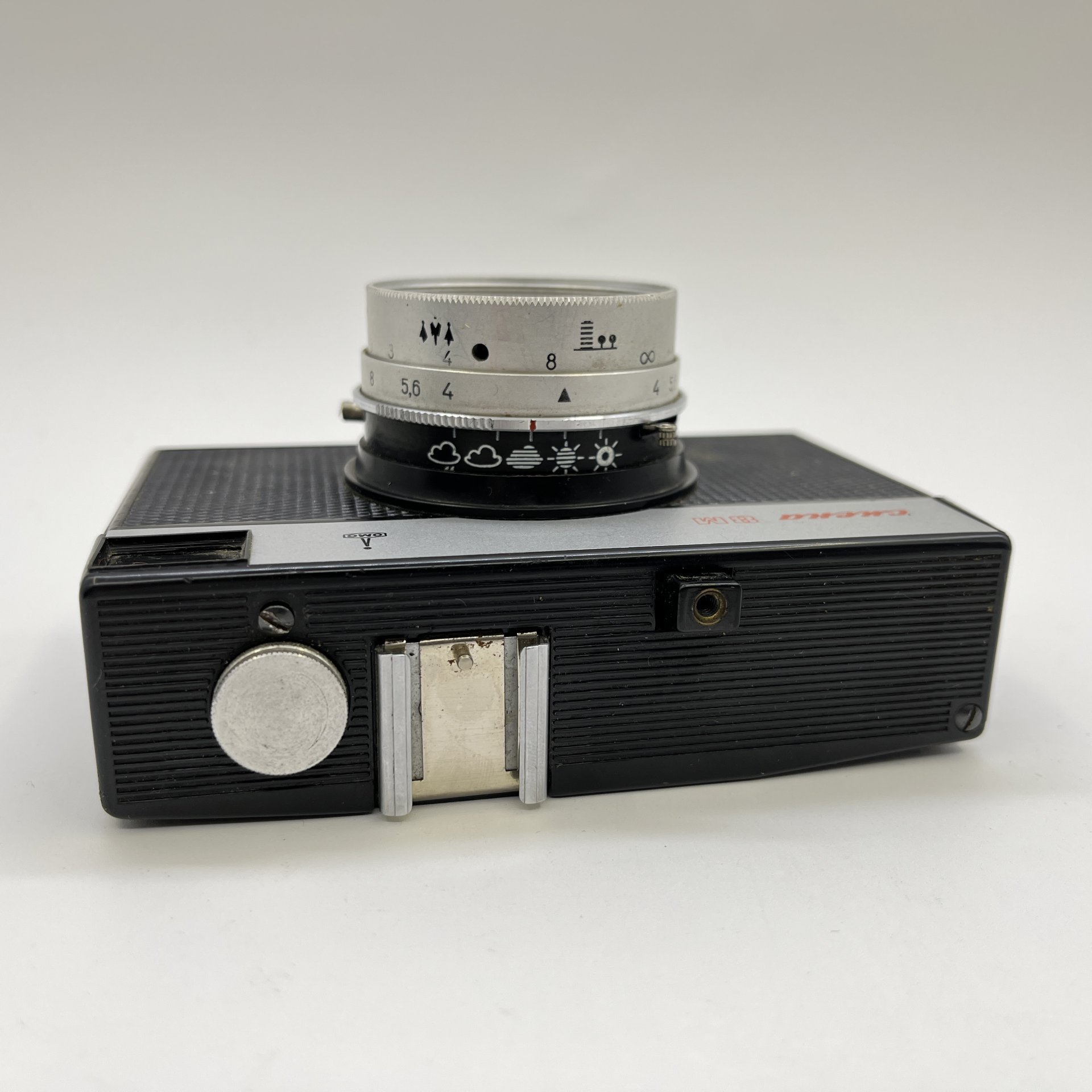Фотоаппарат "Смена-8М" в оригинальном кофре, пластик, металл, стекло, кожа, ЛОМО (Ленинградское оптико-механическое объединение), СССР, 1970-1990 гг.