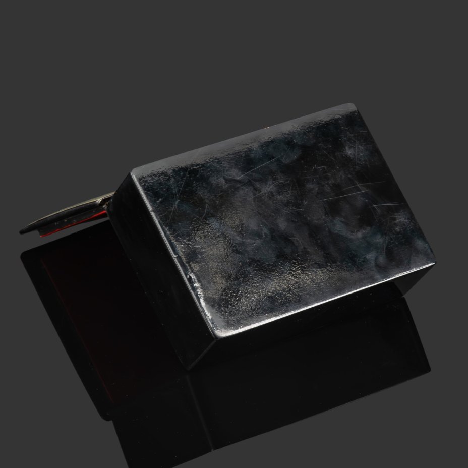 Шкатулка "Кремль" с олимпийской символикой, автор росписи Власова, папье-маше, роспись, лак, Федоскинская фабрика миниатюрной живописи (Федоскино), СССР, 1980 г.