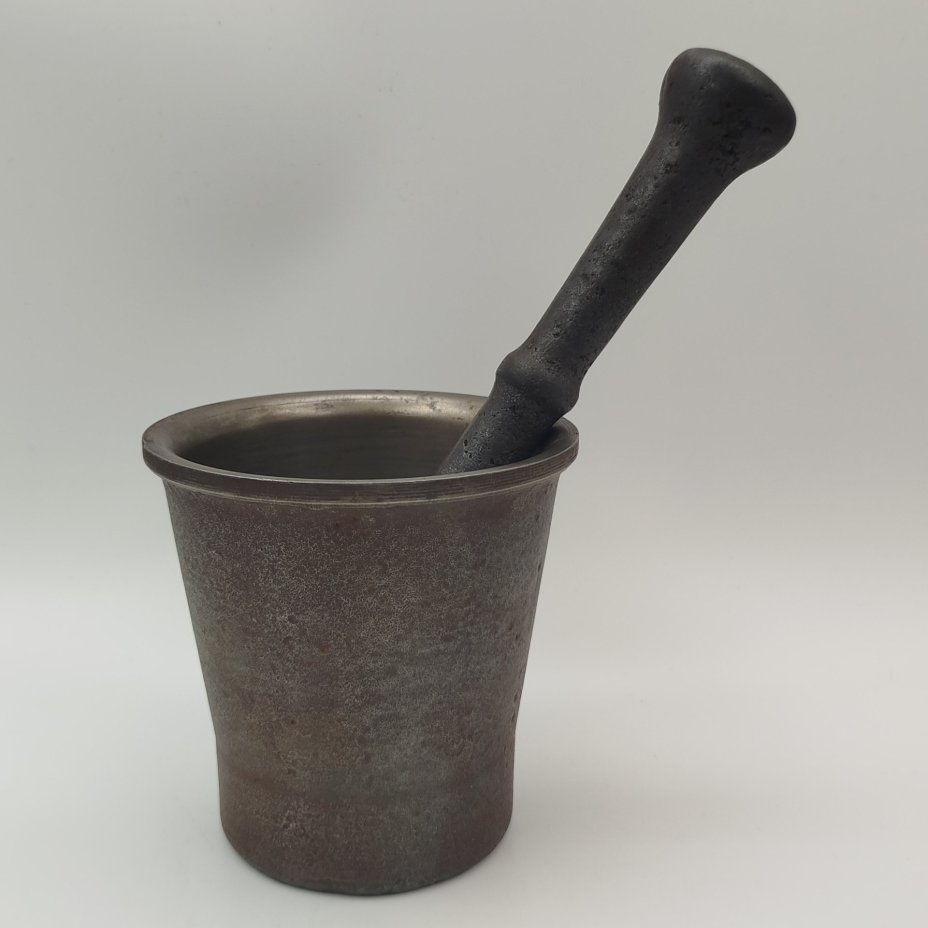 Ступа с пестиком, чугун, литье, Россия, 1900-1940 гг.