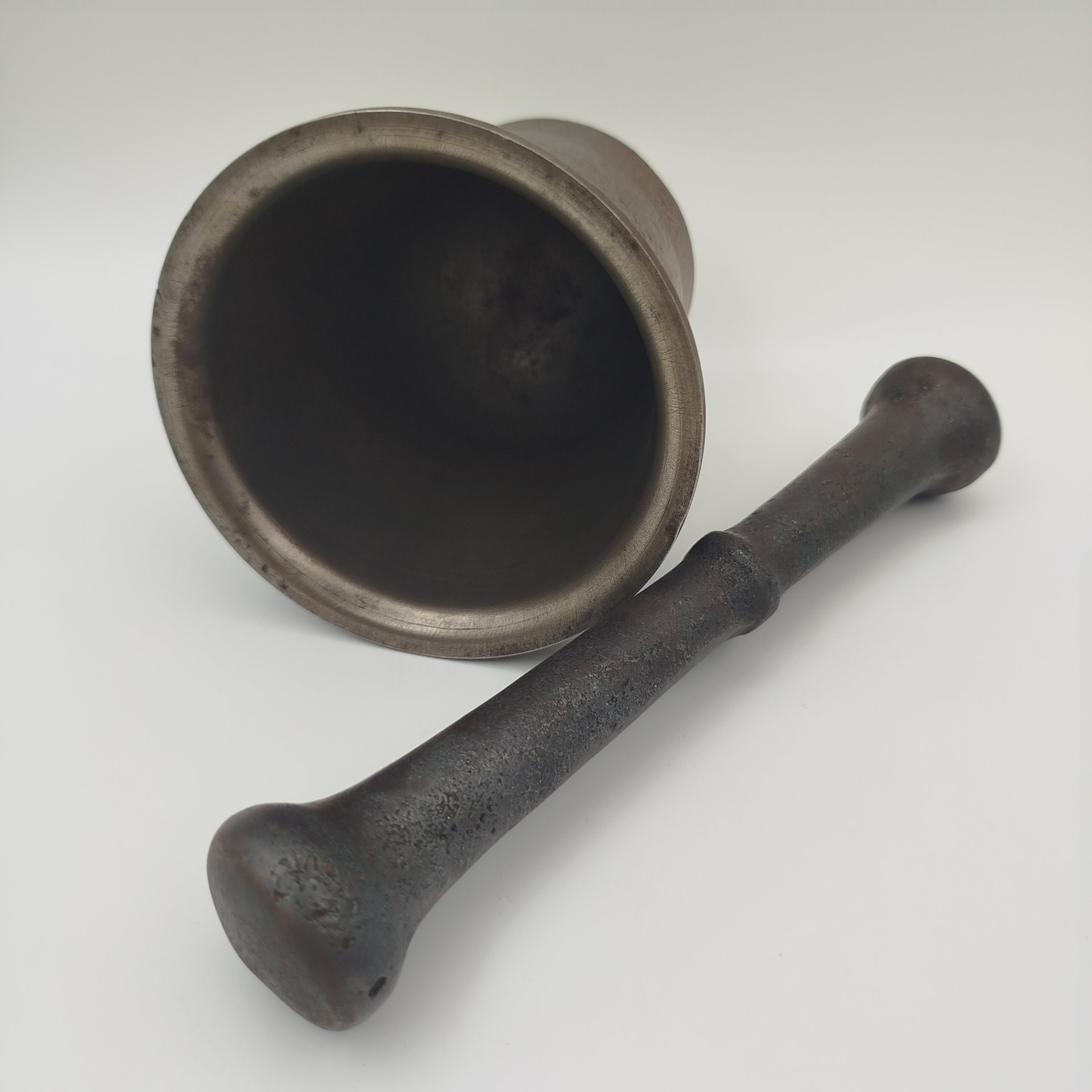 Ступа с пестиком, чугун, литье, Россия, 1900-1940 гг.