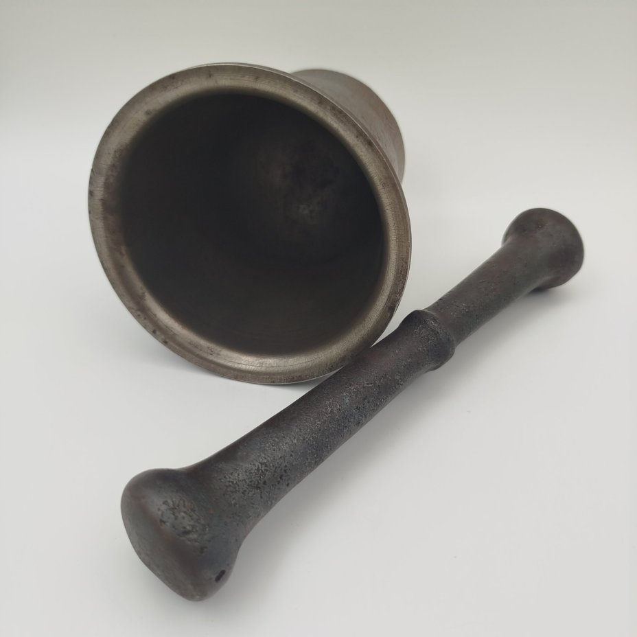 Ступа с пестиком, чугун, литье, Россия, 1900-1940 гг.
