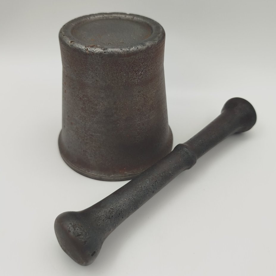 Ступа с пестиком, чугун, литье, Россия, 1900-1940 гг.