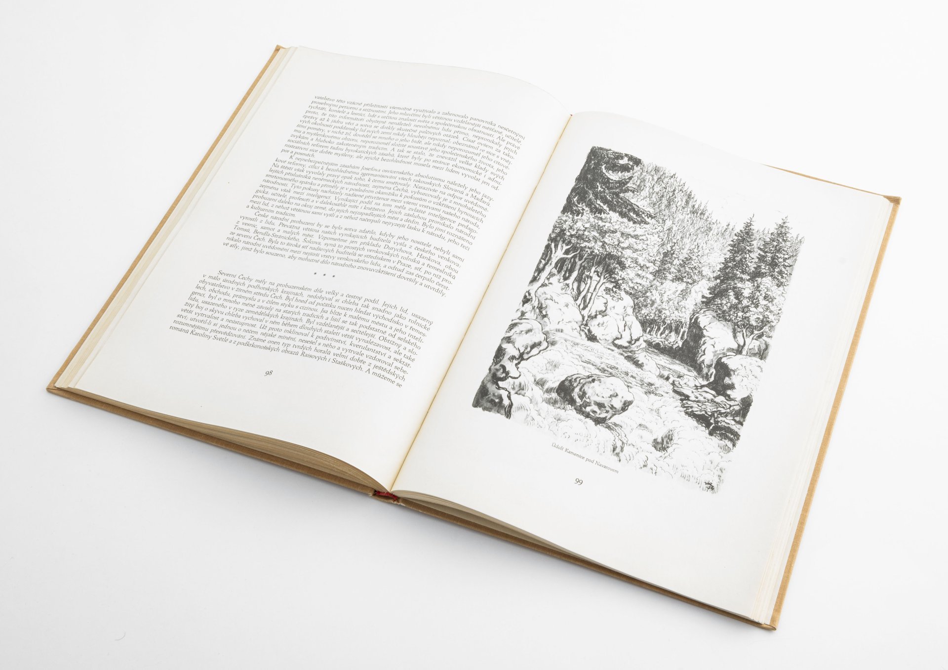 Книга Karel Vik "Severni Cechy"на чешском языке  ("Северная Богемия"), бумага, печать, Государственное издательство изящной литературы, музыки и искусства, Чехия, 1958 г., Государственное издательство изящной литературы