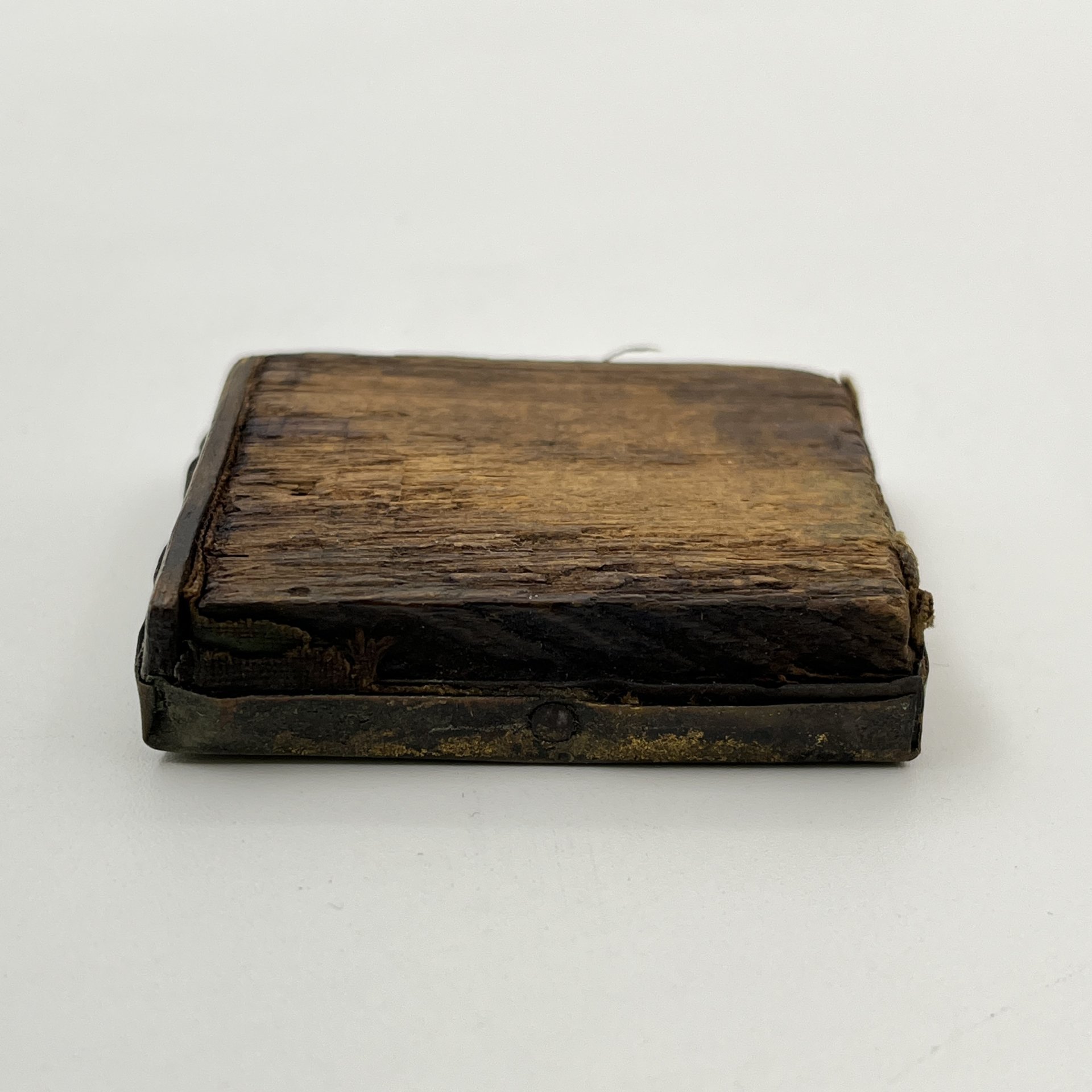 Икона "Преподобный Серафим Саровский", металл, дерево, Российская империя, 1890-1915 гг.