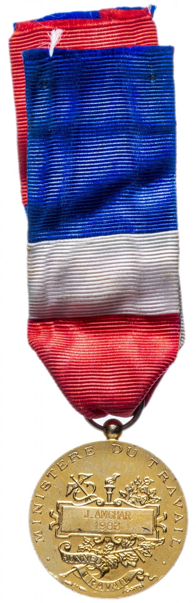Почетная медаль за труд, Франция, 1983