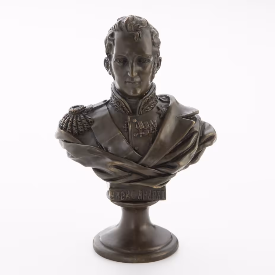 Бюст "Александр I", литье