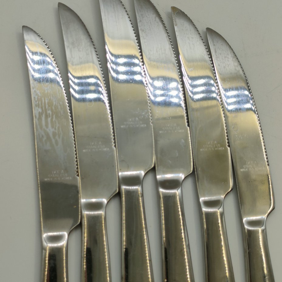 Набор столовых ножей на 6 персон, Ikea