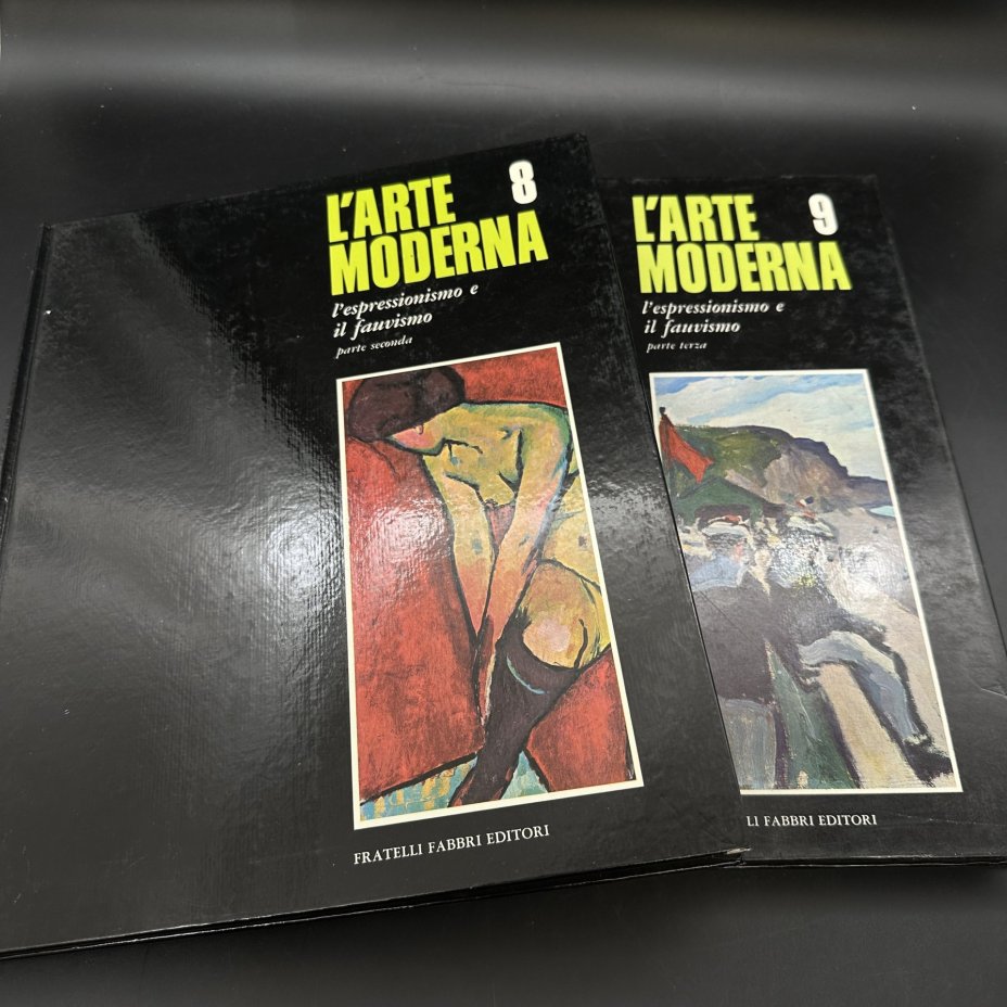 Набор из 2-х книг "L'arte moderna. L'espressionismo e il fauvismo"