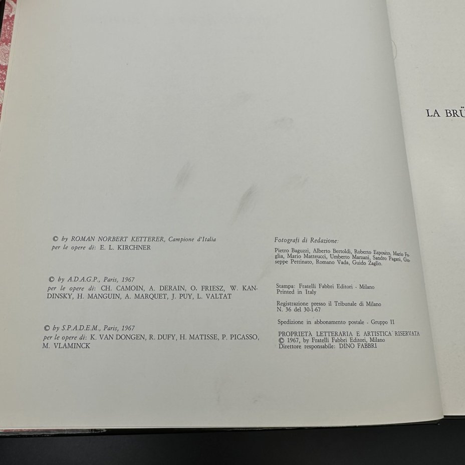 Набор из 2-х книг "L'arte moderna. L'espressionismo e il fauvismo"