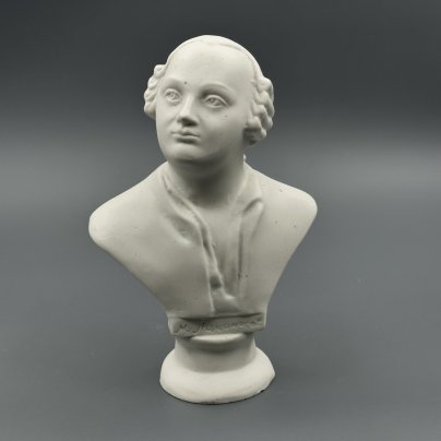 Бюст "М.В. Ломоносов", Ленинградский фарфоровый завод (ЛФЗ)