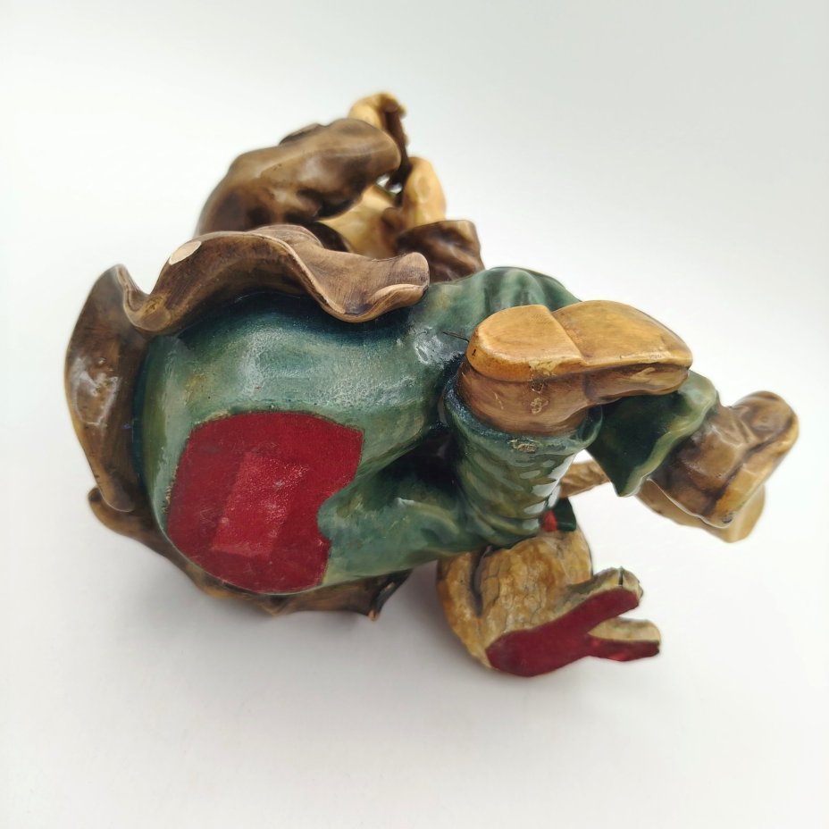 Статуэтка "Попрошайки", фаянс, роспись, Западная Европа, 1970-1990 гг.