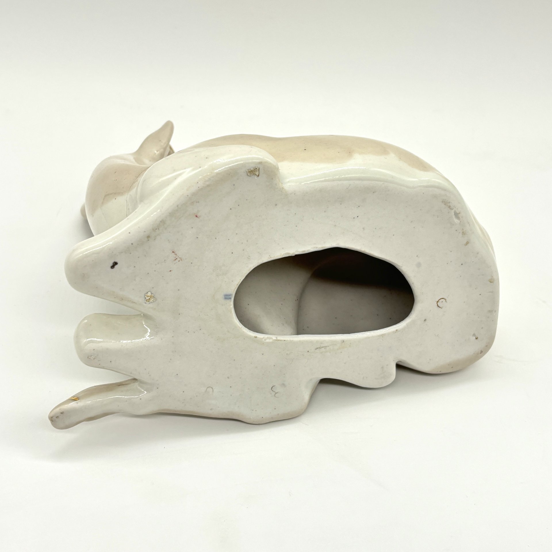 Статуэтка "Олень", фарфор, Золочение, СССР, 1960-1980 гг.