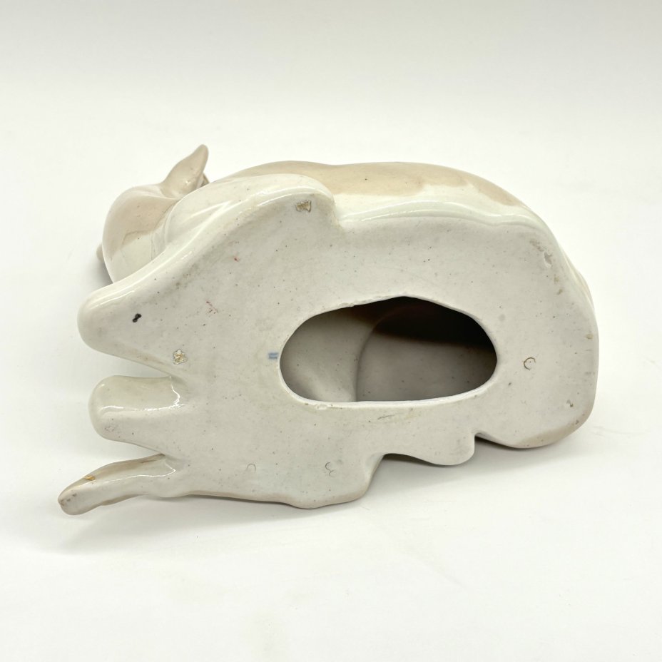 Статуэтка "Олень", фарфор, Золочение, СССР, 1960-1980 гг.
