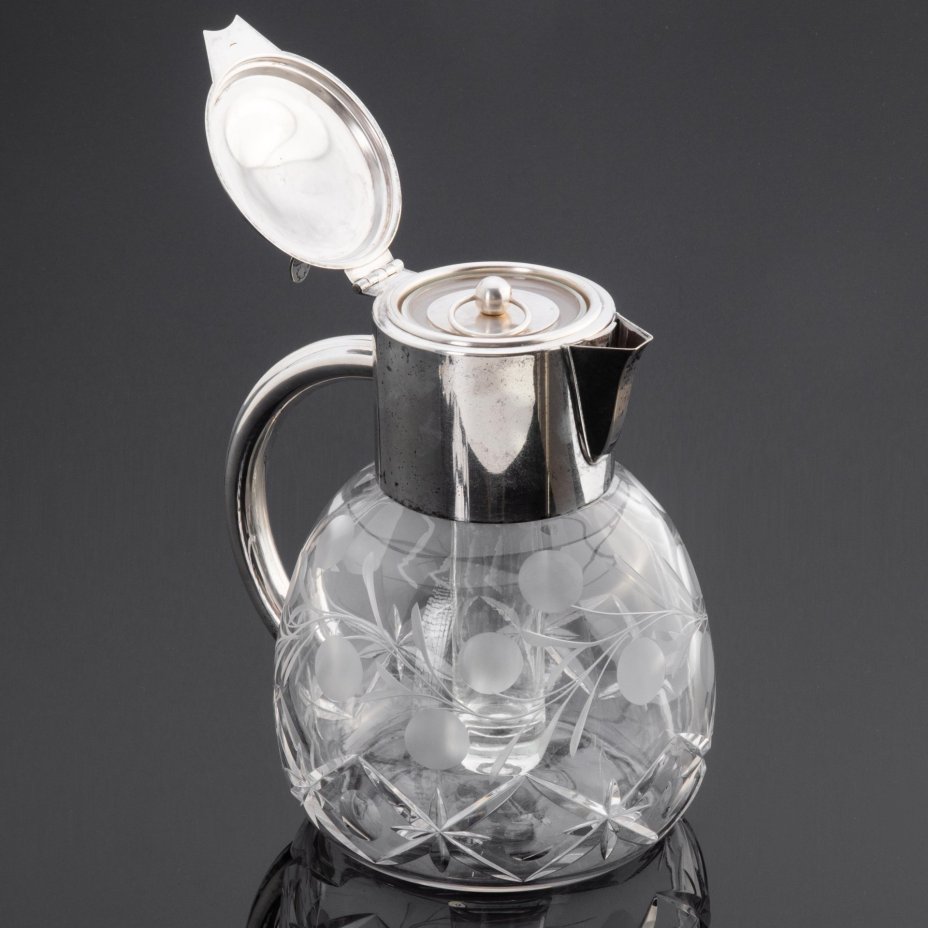 Графин для подачи прохладительных напитков (с колбой для льда)