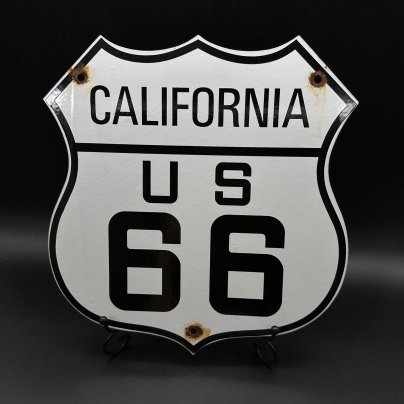 Дорожный знак "California US 66"