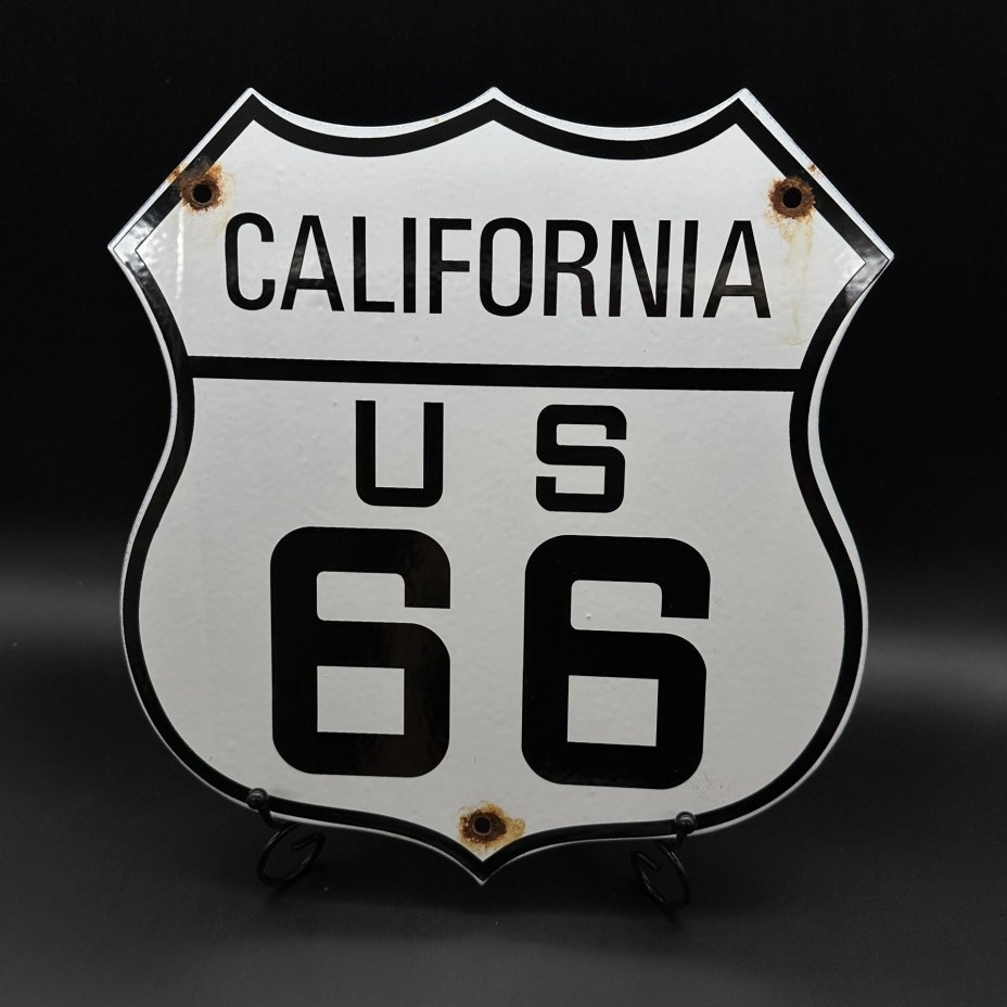 Дорожный знак "California US 66"