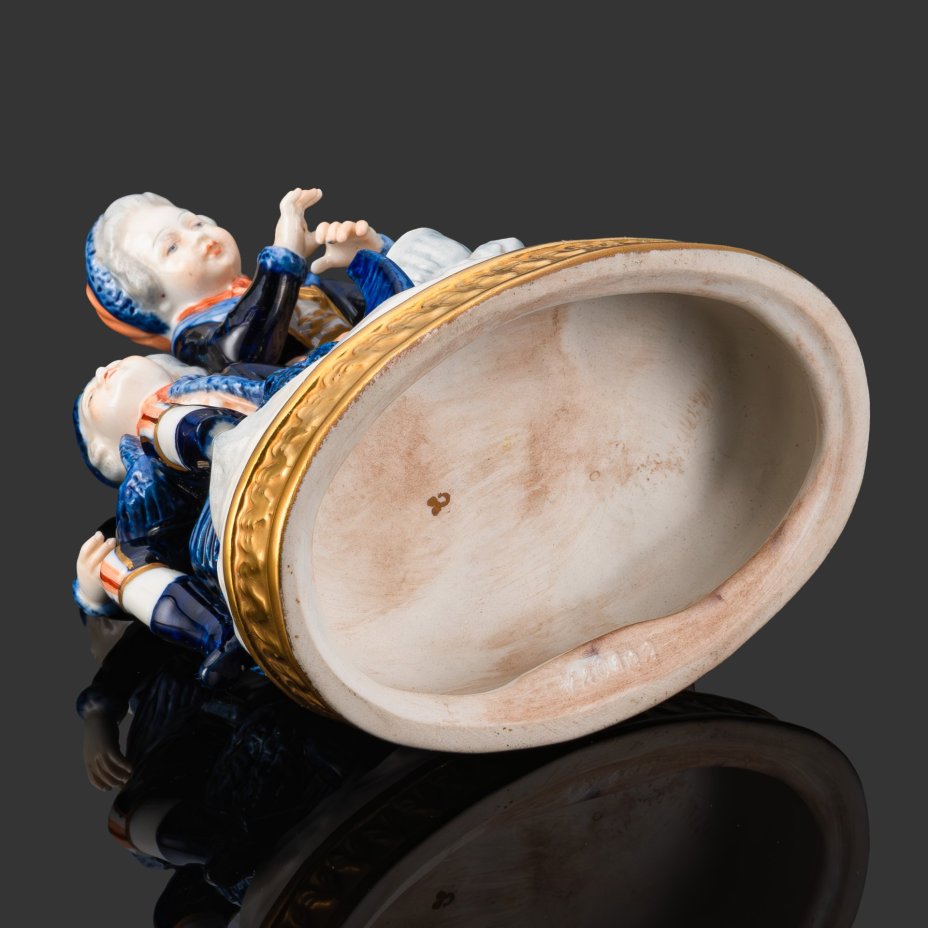 Статуэтка "В зимний вечер у огня", Sandizell Hoffner & Cо