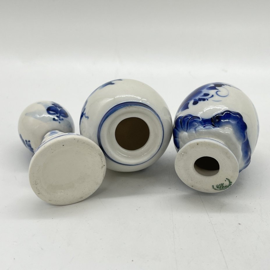 Набор пасхальный из 3 статуэток в виде яиц