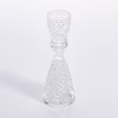 Миниатюрный штоф с пробкой-рюмкой, хрусталь, СССР, 1970-1990 гг.