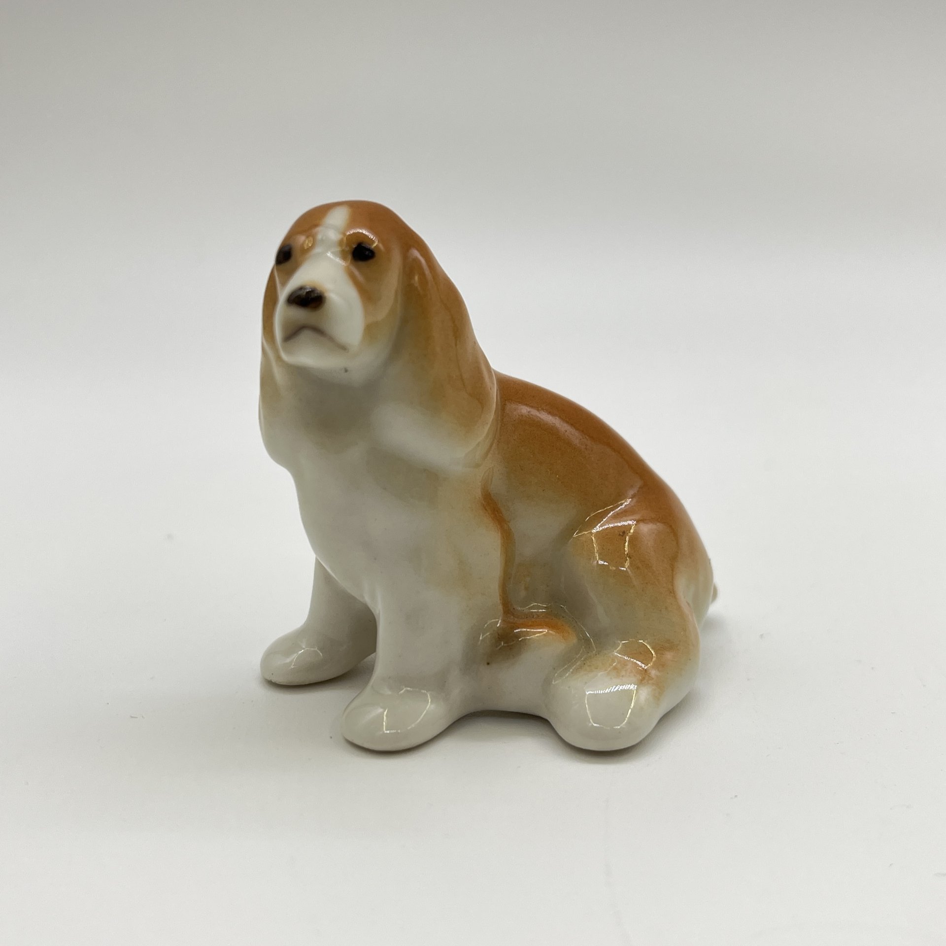 Статуэтка "Спаниель", фарфор, аэрография, Императорский фарфоровый завод (ИФЗ), Россия, 2006-2015 гг.
