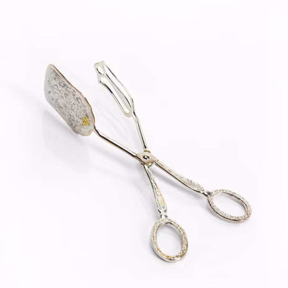 Сервировочные щипцы, сплав металла, Китай, 1990-2010 гг.