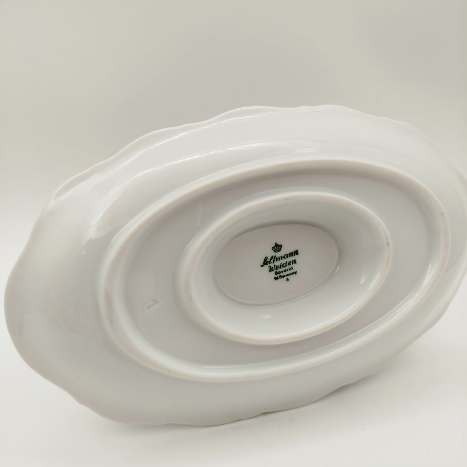 Соусник из серии "Замки Германии", фарфор, деколь, Seltmann Weiden, Германия, 1970-1990 гг.