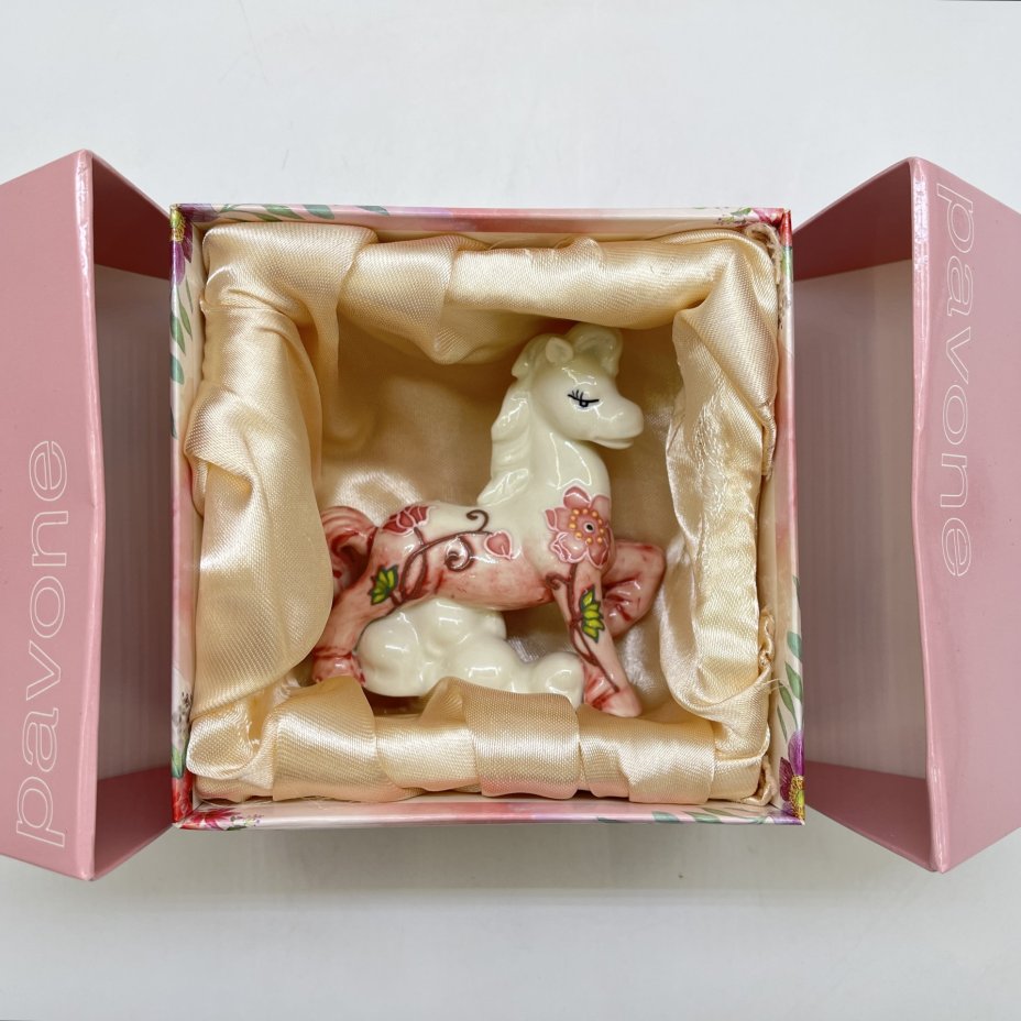 Статуэтка "Лошадь-Грация", фарфор, Pavone, Италия, 2024 г.