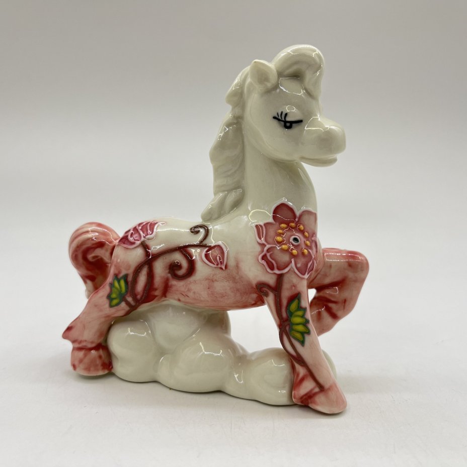 Статуэтка "Лошадь-Грация", фарфор, Pavone, Италия, 2024 г.