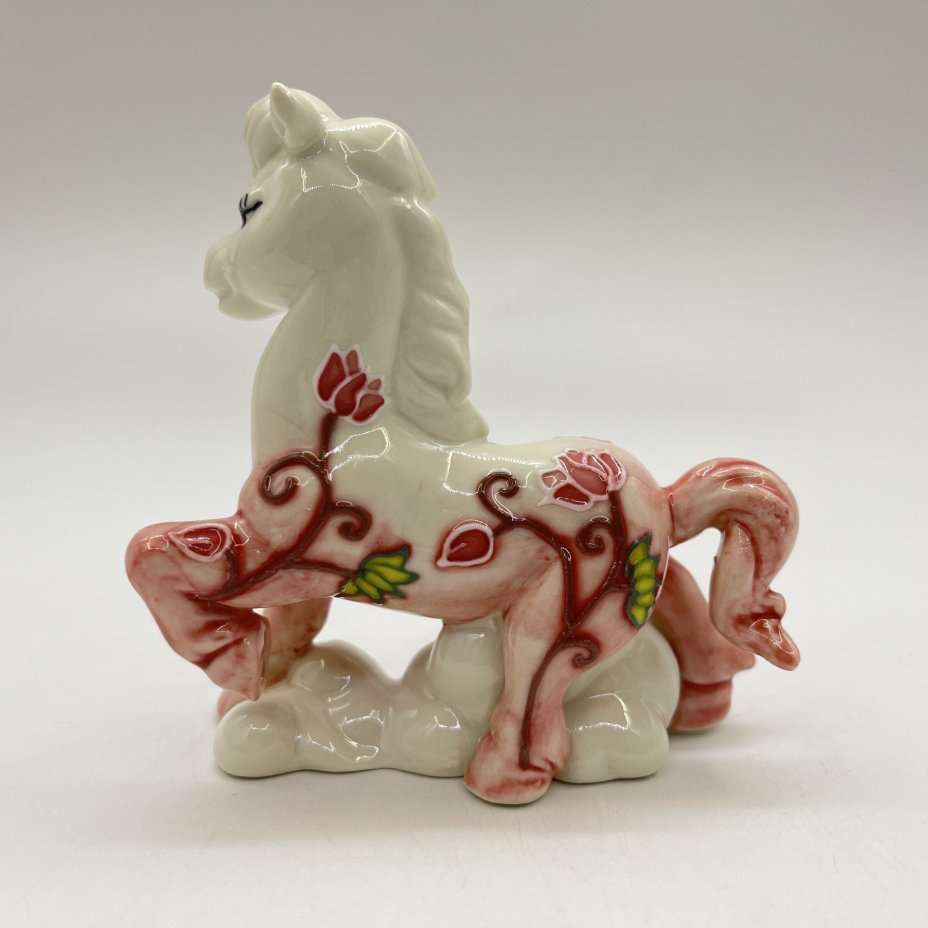 Статуэтка "Лошадь-Грация", фарфор, Pavone, Италия, 2024 г.