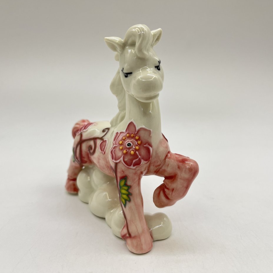 Статуэтка "Лошадь-Грация", фарфор, Pavone, Италия, 2024 г.