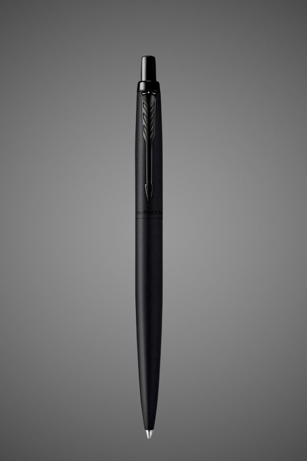 Подарочный набор: Шариковая ручка Parker Jotter XL SE20 Monochrome в подарочной упаковке, цвет: Black, стержень: Mblue и Ежедневник черный недатирова, Металлы: металл, нержавеющая сталь