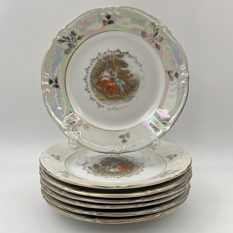 Набор десертных тарелок "Мадонна" на 7 персон