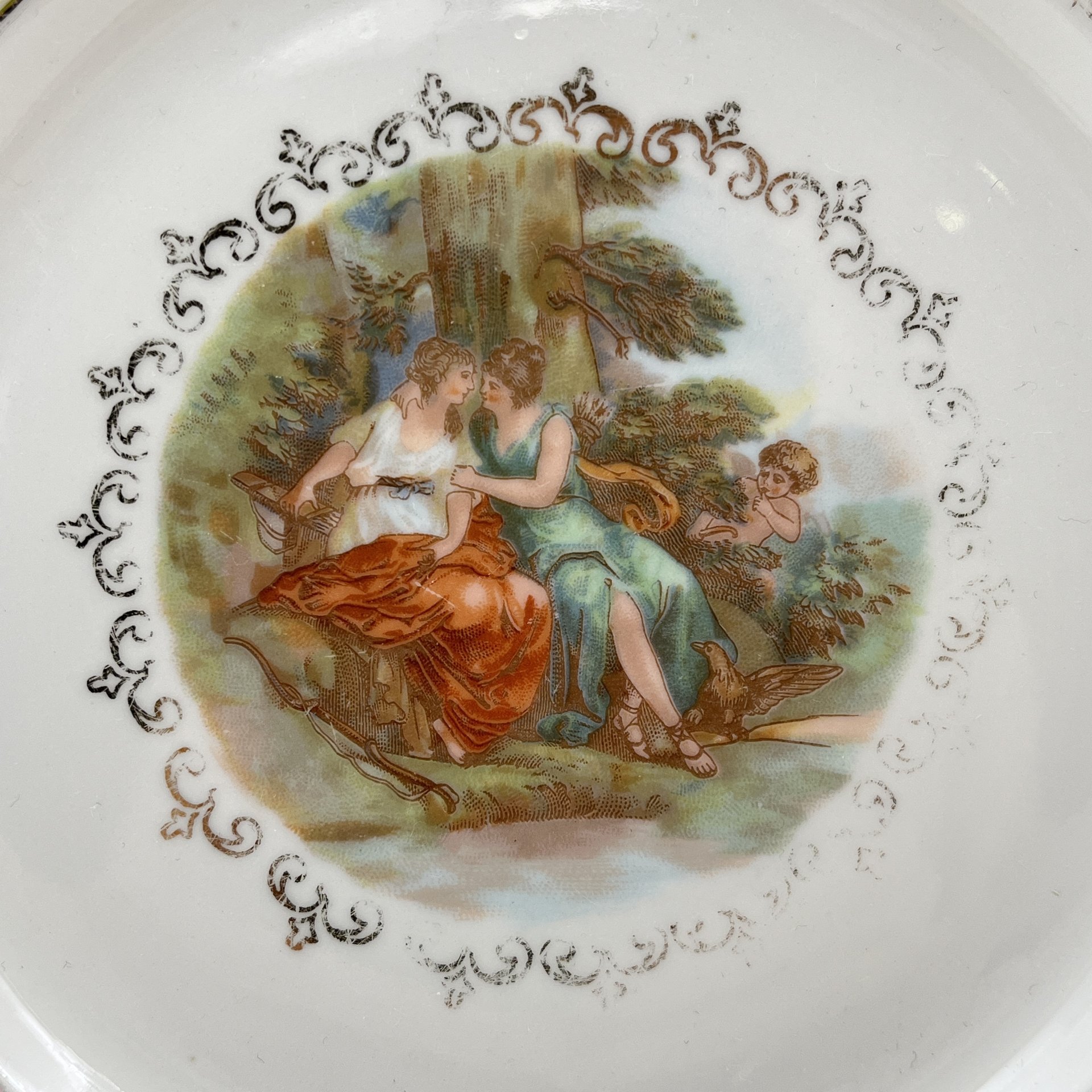 Набор десертных тарелок "Мадонна" на 7 персон